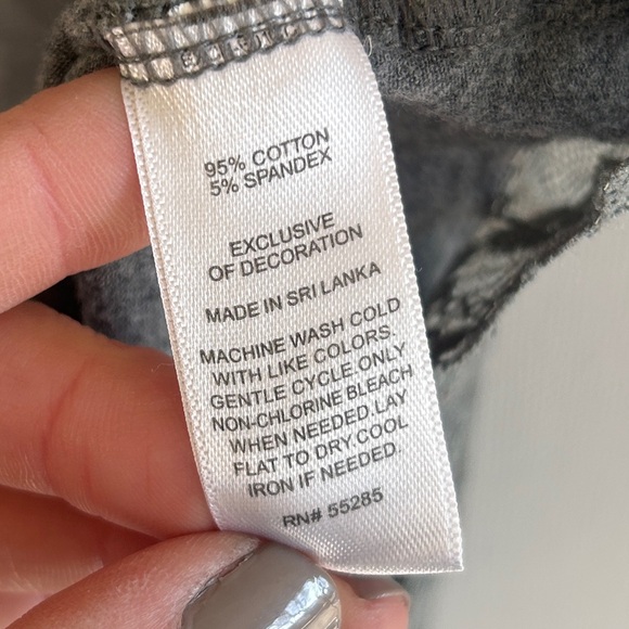 Y2K EXPRESS Lace Trim Cami Tank Top Stretch Gray Camisole Coquette Indie Size M - Picture 9 of 10